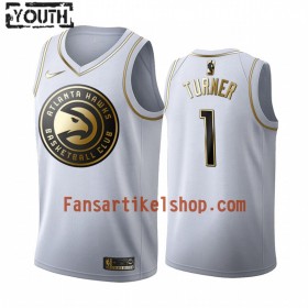 NBA Atlanta Hawks Trikot Evan Turner 1 Nike 2019-2020 Weiß Golden Edition Swingman - Kinder